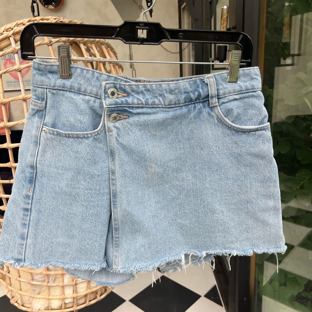Denim Skort
